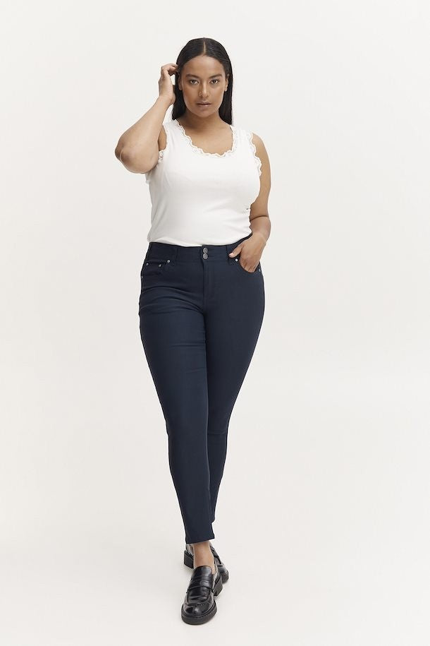 Navy Blue Pants - France
