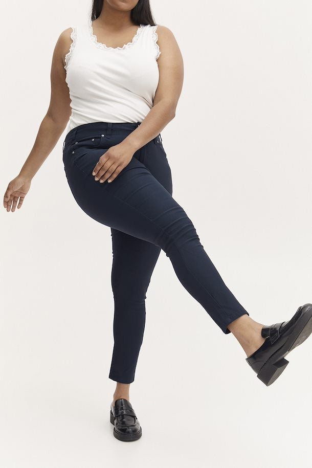 Navy Blue Pants - France