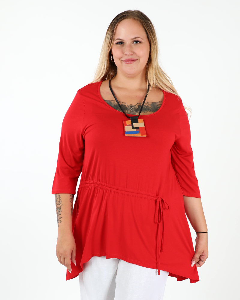 Luge Tunic Red - G!OZE