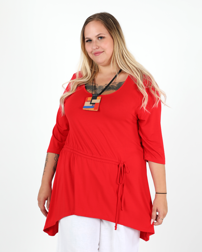 Luge Tunic Red - G!OZE