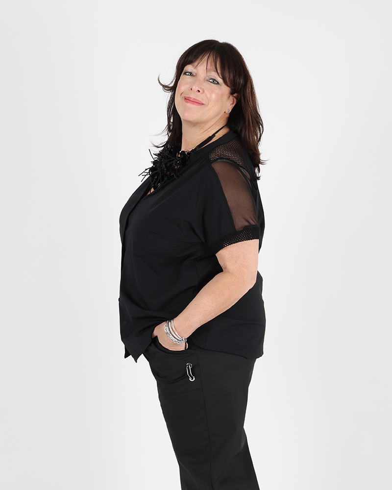 Korine Black Tunic - Maloka