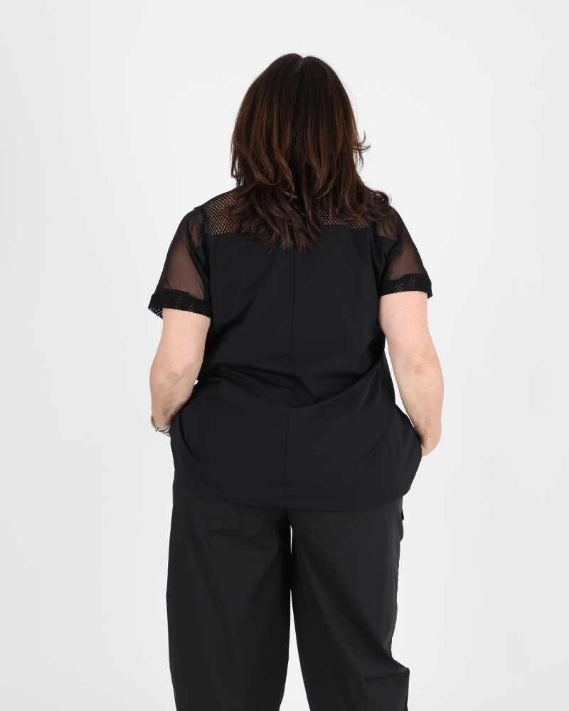 Korine Black Tunic - Maloka