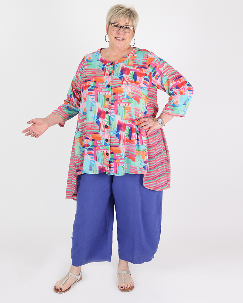Levander Blue Noggia Pants - G!Ozé