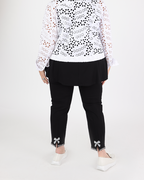 Black Coquette Pants - Frank Lyman