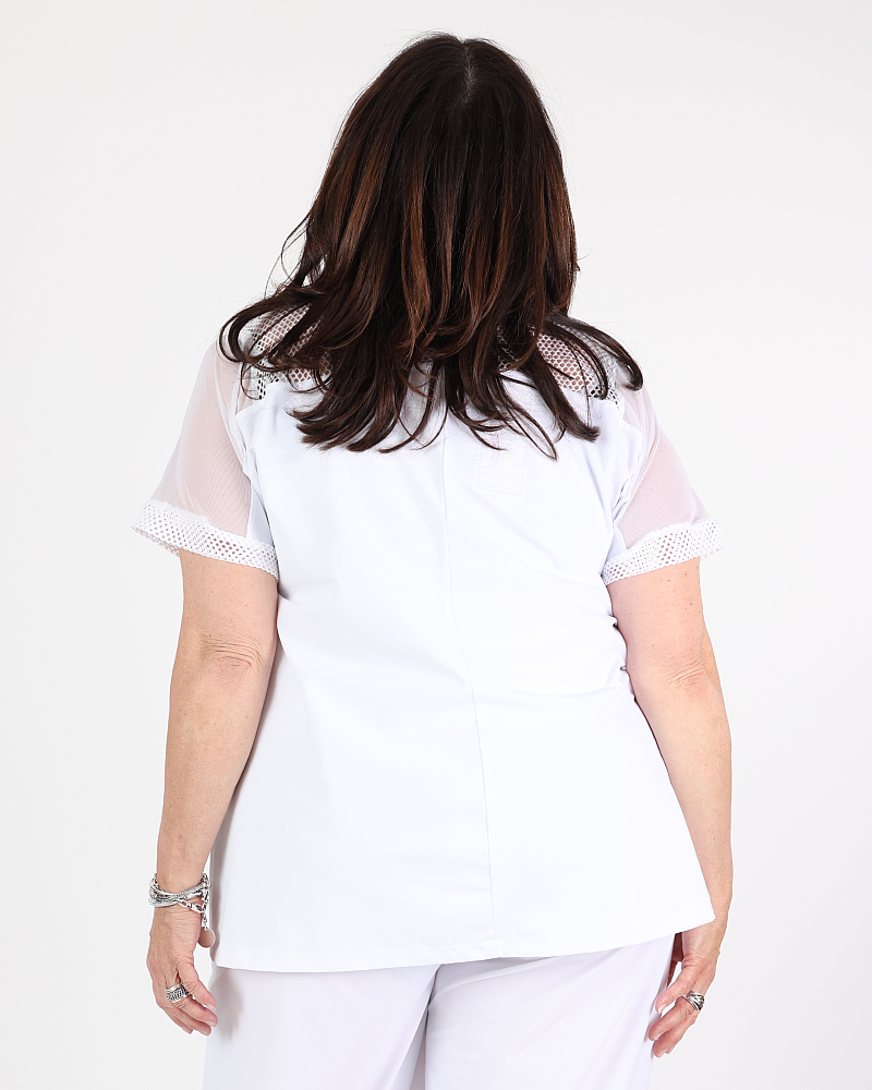 Korine White Tunic - Maloka