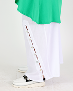 Dallas White Palazzo Pants - Oh my Gauze!