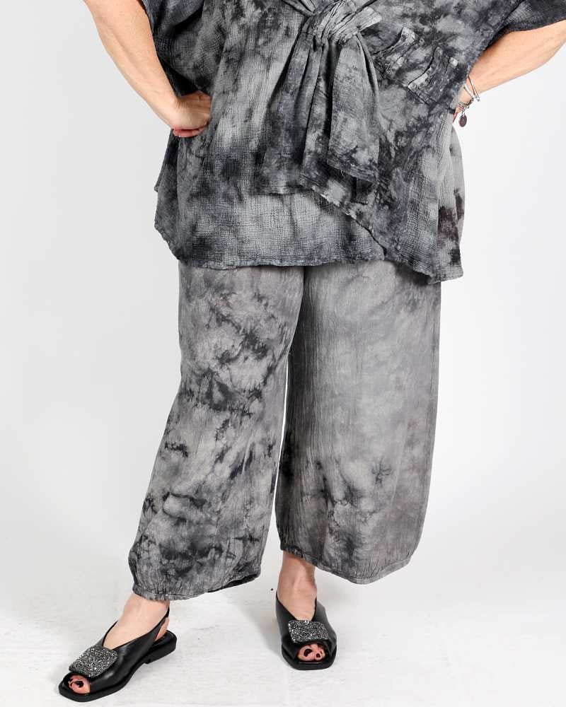 Washed Black Coraire Trousers - Oh my Gauze!