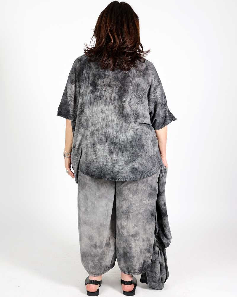 Washed Black Coraire Trousers - Oh my Gauze!