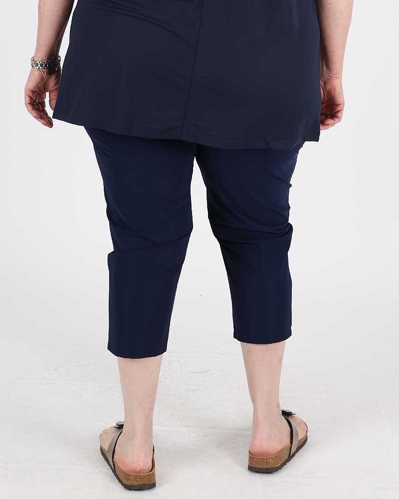 Nata Navy Blue Trousers - G!OZE
