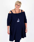 Nicole Navy Blue Dress - G!Ozé