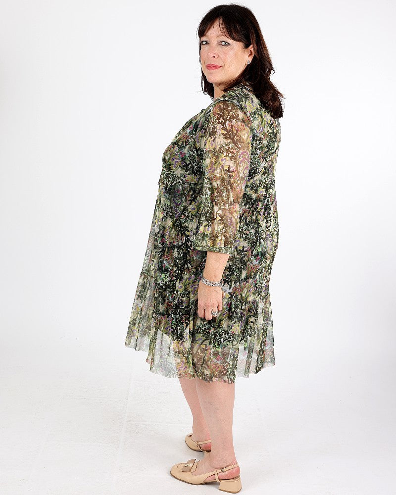 Mesh Dress In The Wind - Maloka