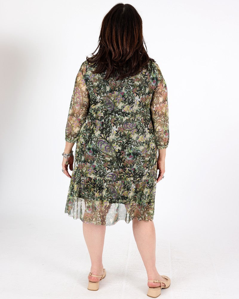 Mesh Dress In The Wind - Maloka