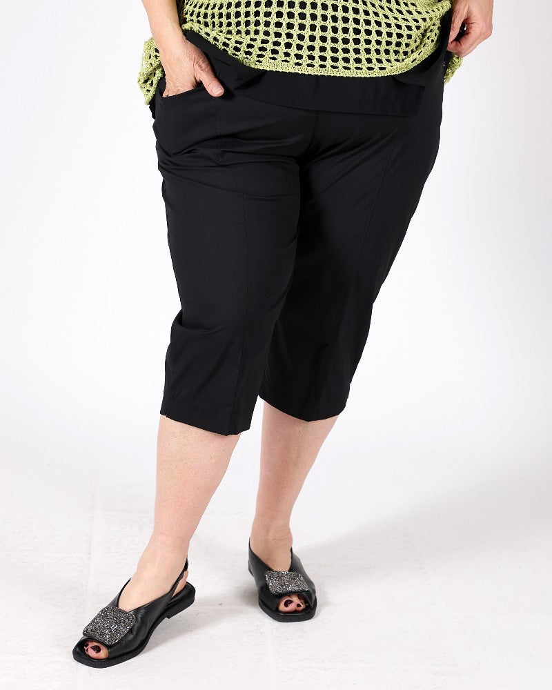 Black Pocket Trousers - Maloka