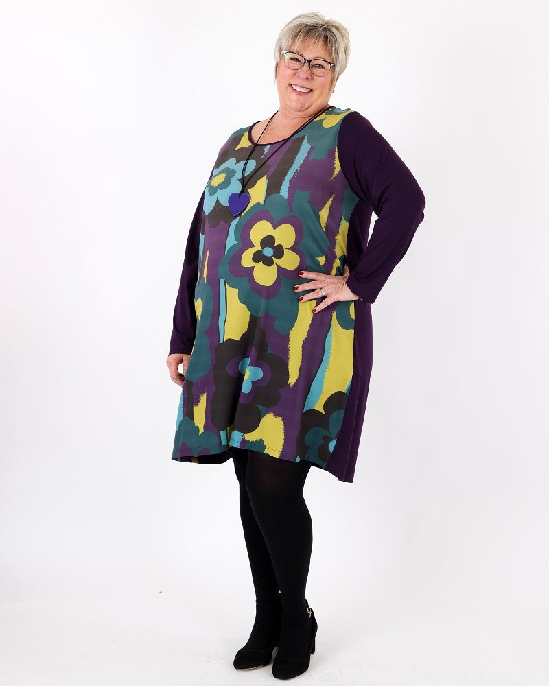 Penelope Mauve Dress - G!Ozé