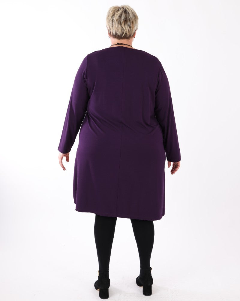 Penelope Mauve Dress - G!Ozé