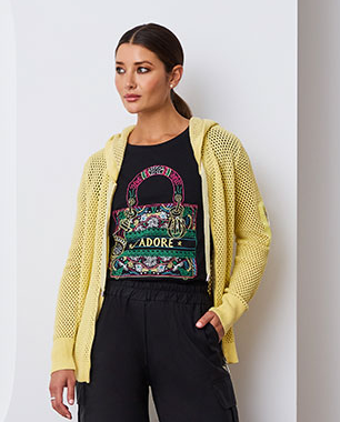 Yellow cardigan - Orly