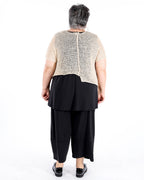 Beige raspberry sweater - Marie la Lune
