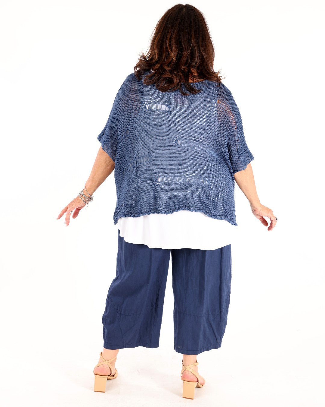 Navy Blue Noggia Pants - G!Ozé