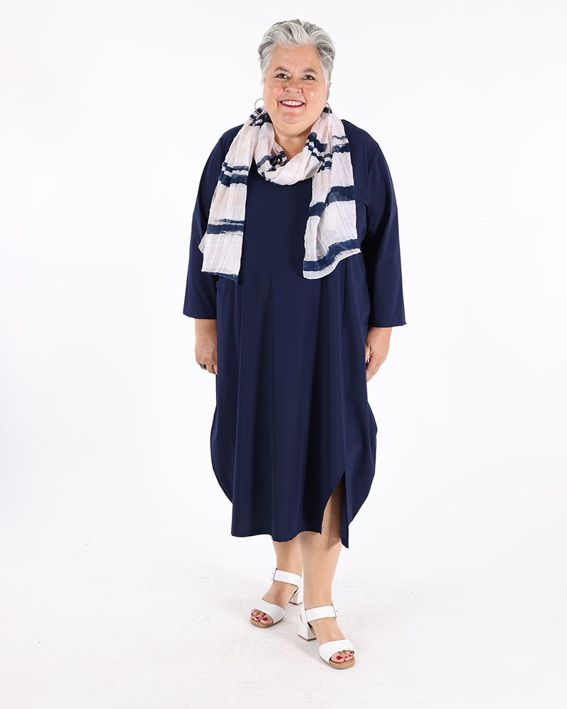 Navy Blue Dress - G!Ozé