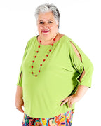 Silky Knit Boxy Top - Joseph Ribkoff