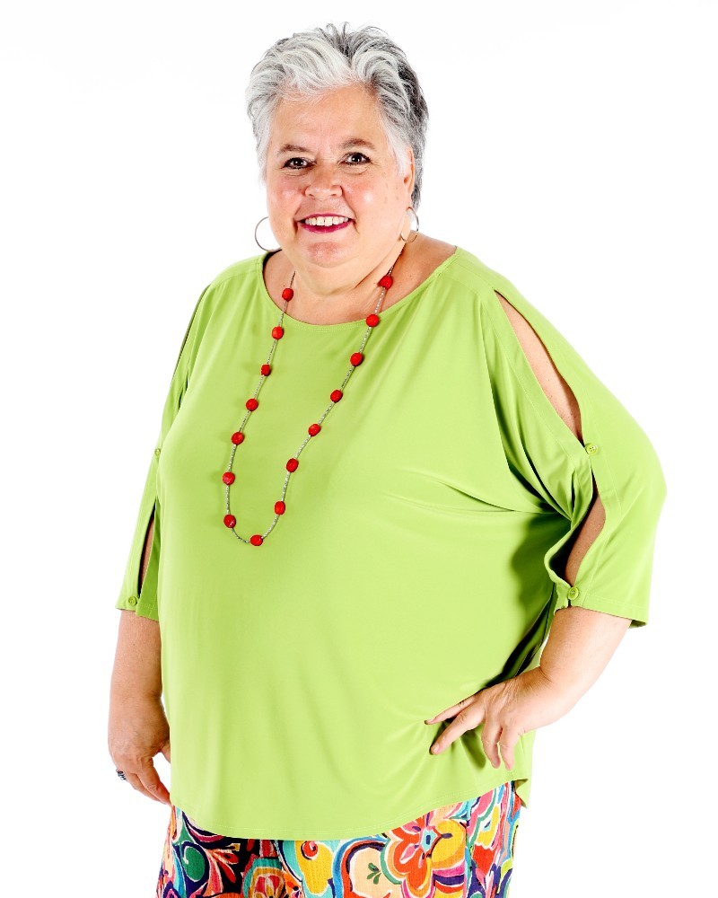 Silky knit boxy top - Joseph Ribkoff