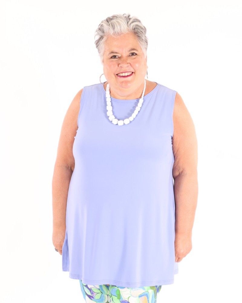 Slvlees Now Ideal Tunic Jacaranda - Sympli