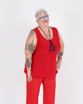 Red Camisole - Michael Tyler