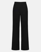Pleated Scuba Crepe Wide-Leg Pants - Joseph Ribkoff