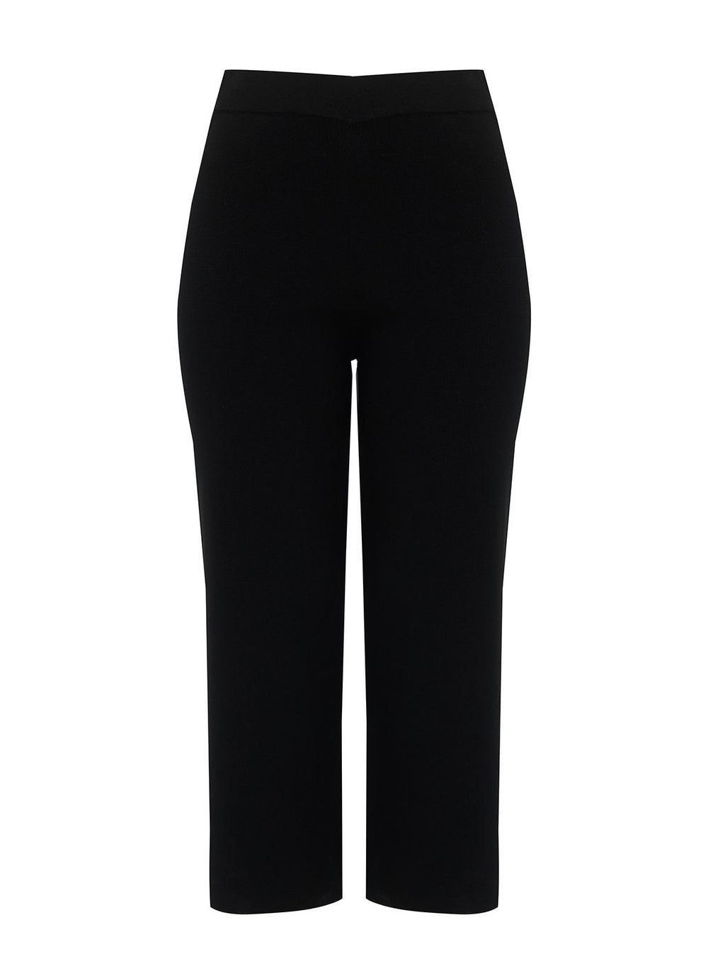 Agape Black Pants - Matte