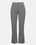 Millennium Print Straight Leg Pull-On Pants - Joseph Ribkoff