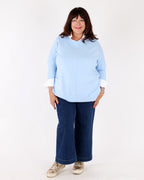 Sky blue Cedar sweater - Marie la Lune