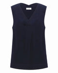 Navi Silky Knit Sleeveless Top - Joseph Ribkoff