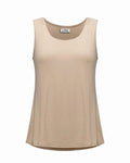 Silky Knit Scoop Neck Camisole Parchment - Joseph Ribkoff