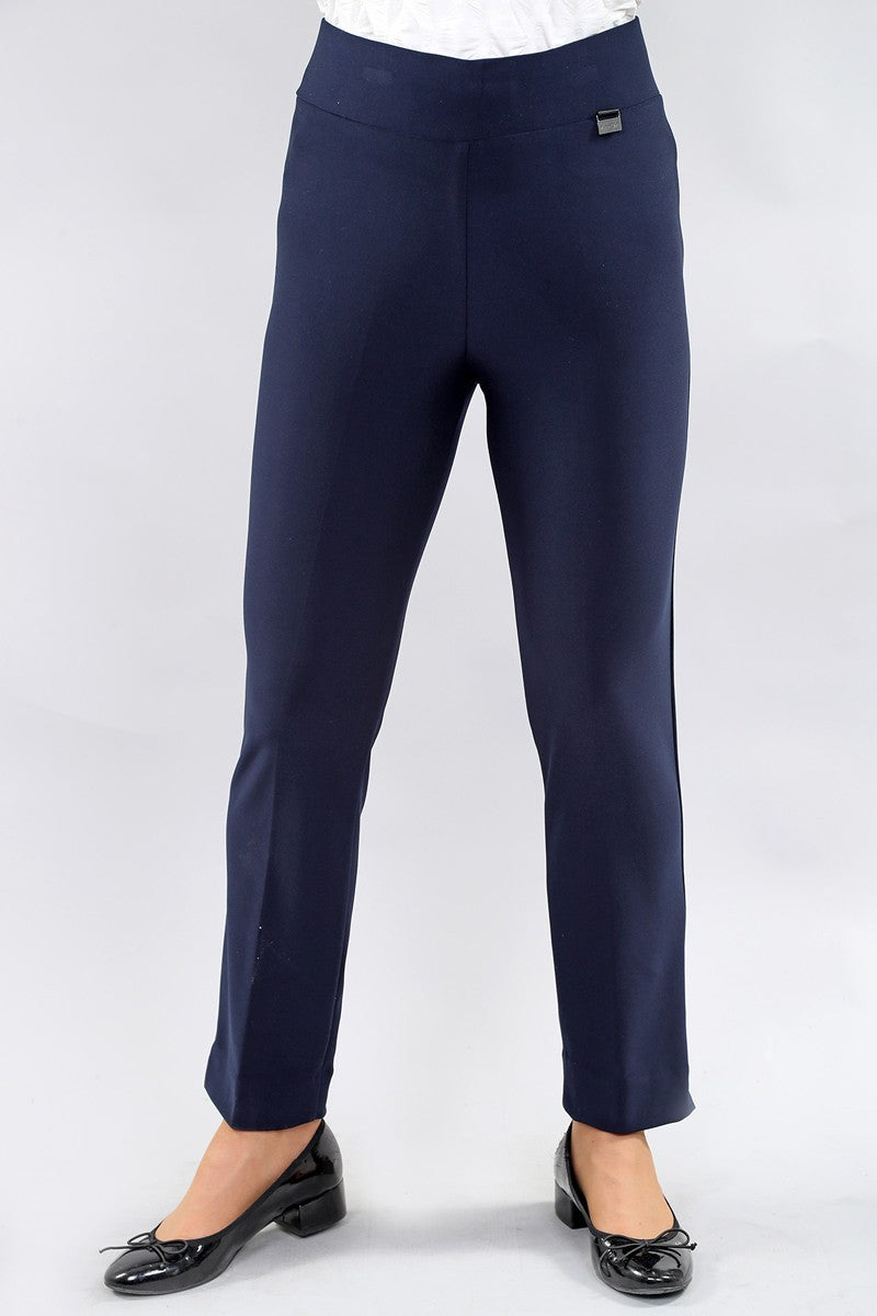 Trousers (no pockets) in Navy – Michael Tyler