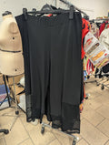 Pantalon Fluide Bas Résille Noir – Kozan