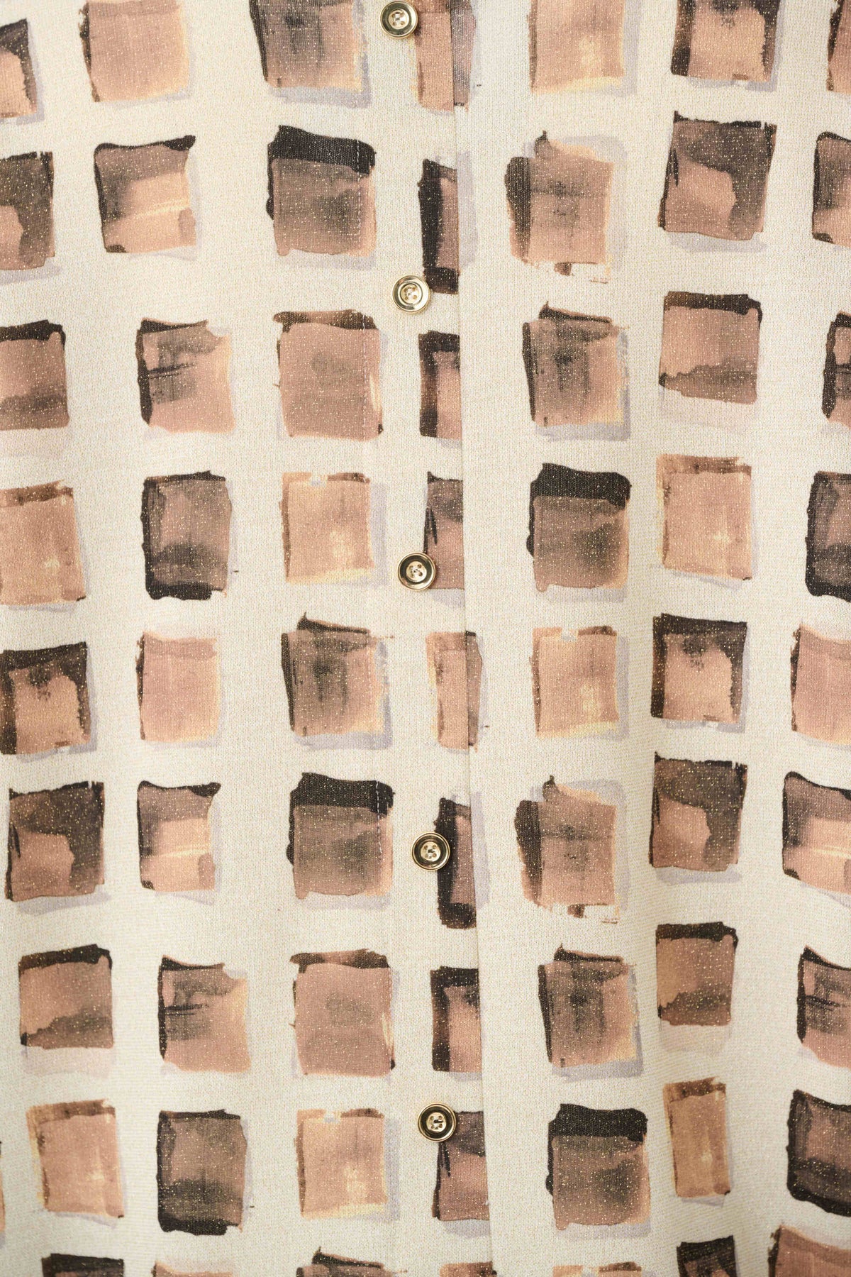 Abstract print Lurex knit boxy tunic - Joseph Ribkoff