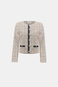 Blouson en bouclé à carreaux - Joseph Ribkoff
