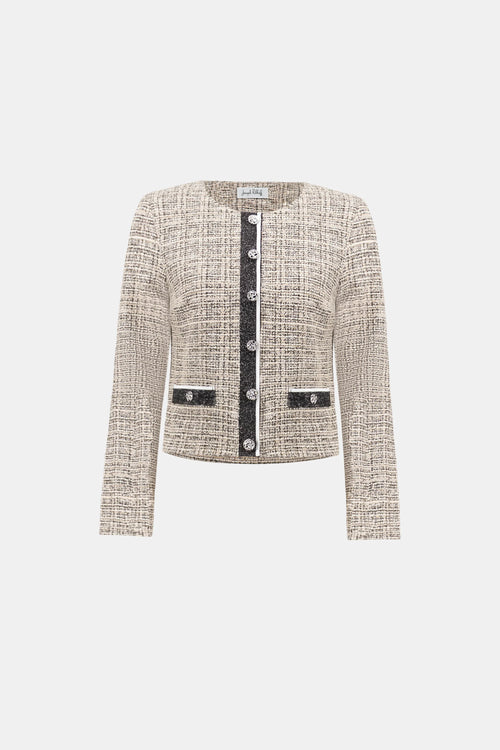 Checked bouclé jacket - Joseph Ribkoff