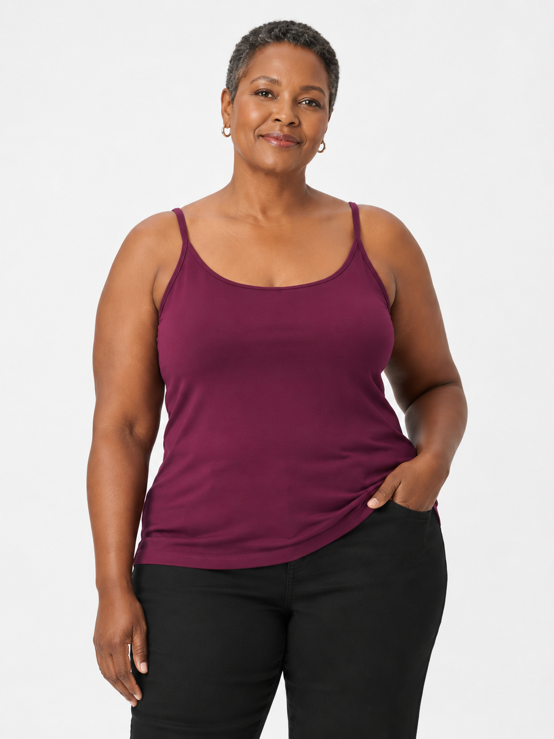 Spaghetti strap camisole - Joseph Ribkoff
