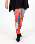 FT orange leggings