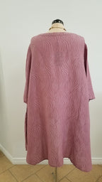 Pink Toti linen tunic - AureaVita