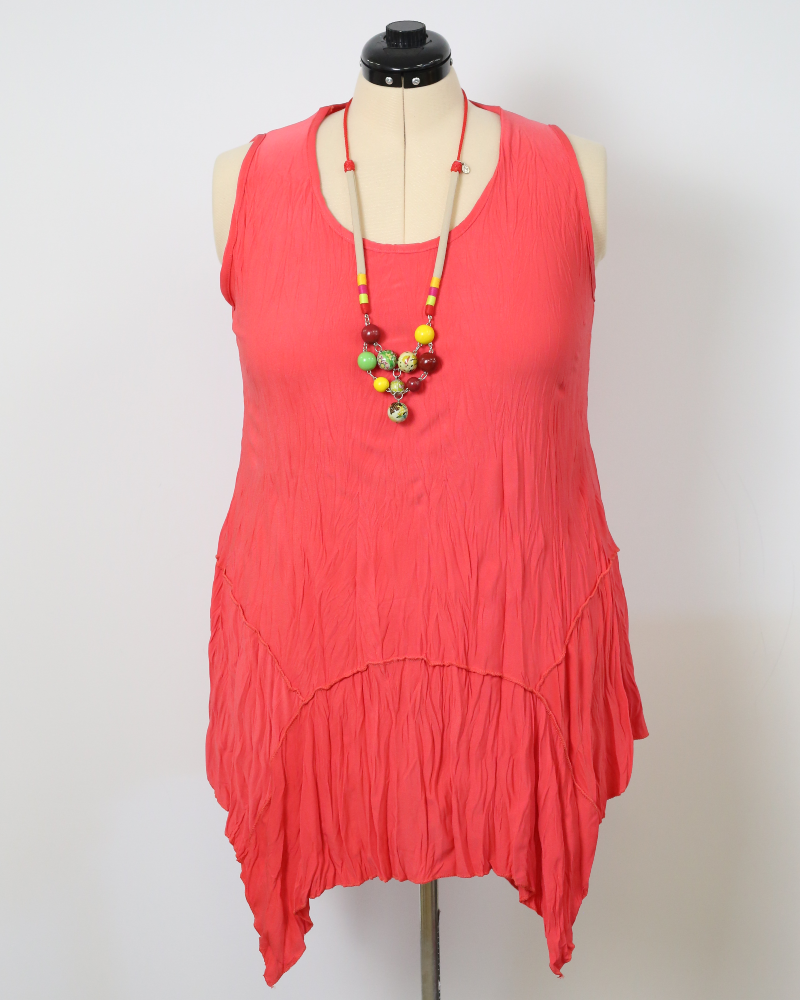 Tunic crumplée