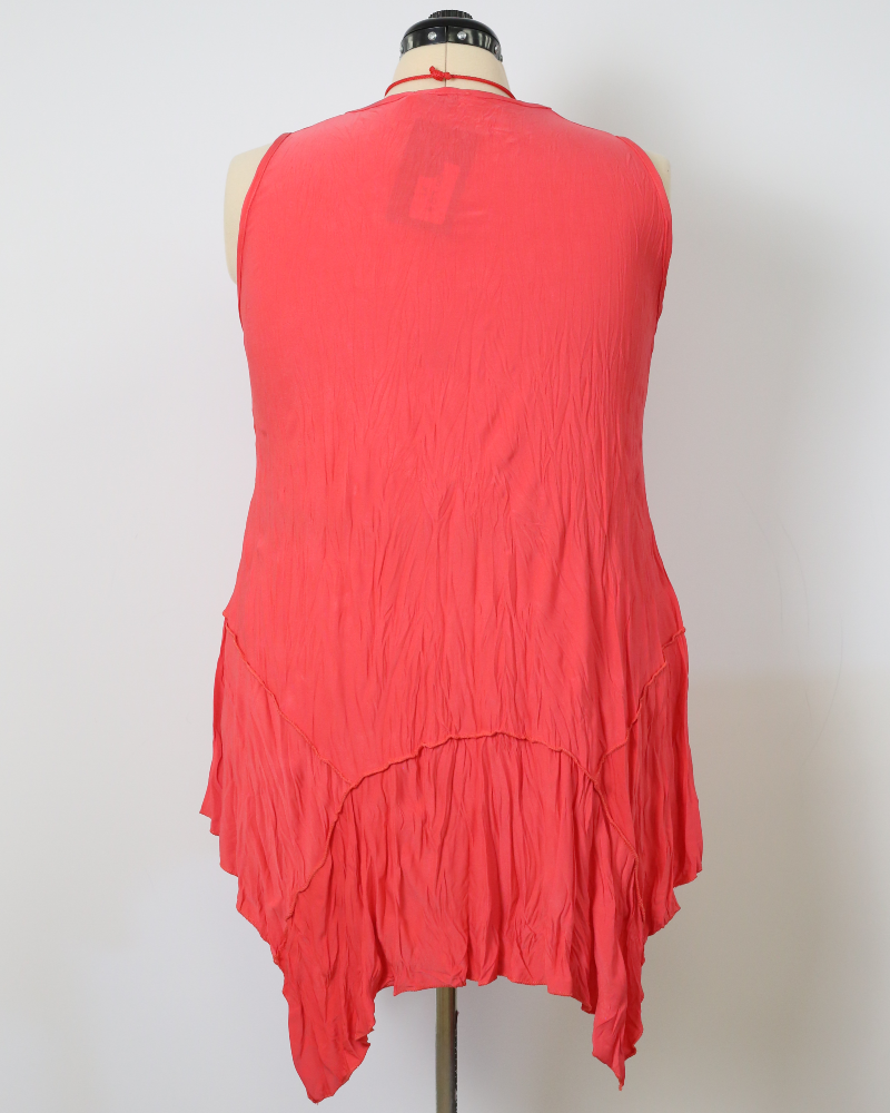 Tunic crumplée
