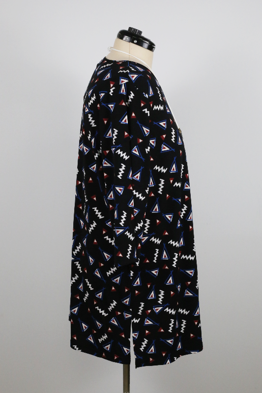 Geometric print tunic