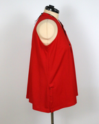Oceane Red Tank Top - Franck Anna