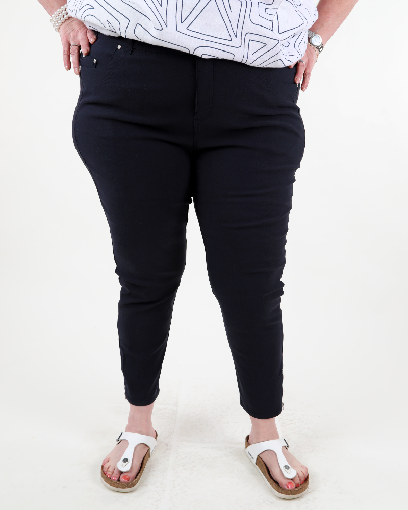 Charcoal Trousers - Fransa