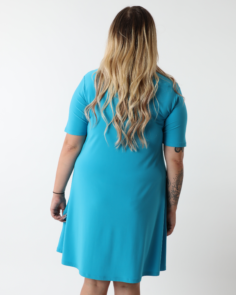 Dress Splash Blue - Sympli