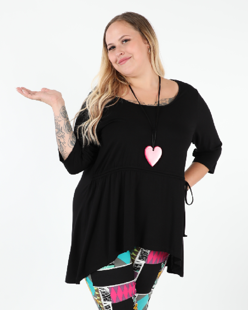Sled Tunic Black - G!OZE