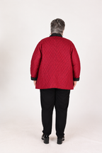 Veste matelassée réversible Bordeaux et Noir – Parsley & Sage