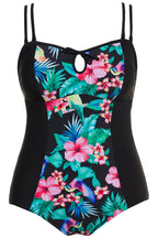Swimsuit with tropical print - R.R.P.